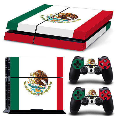 #ad Sony PS4 PLAYSTATION 4 Skin Design Sticker Screen Protector Set Mexico Motif $20.08
