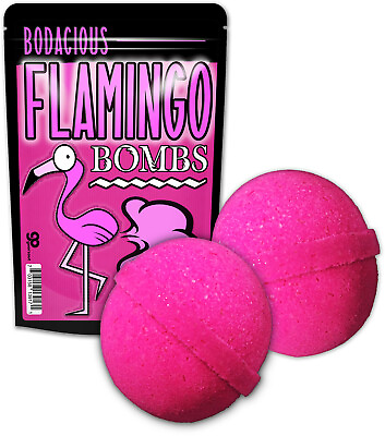 #ad Flamingo Bath Bombs Pretty and Pink Fun Gift Spa Cute Cool 2 Pack $14.50
