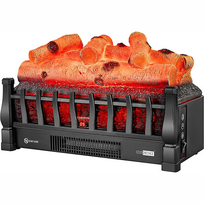 #ad #ad 20quot; Electric Fireplace Heater Logs Insert Infrared Quartz Adjustable Temperature $79.99
