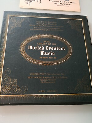 #ad VGC Basic Library of the World#x27;s Greatest Music Album No. 18 Vinyl LP $18.76
