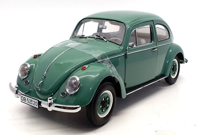 #ad Sun Star 1 12 Scale 5220 1961 Volkswagen Beetle Saloon Turquoise Green $462.99