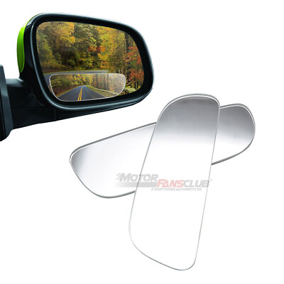 2pcs Universal Car Auto 360° Wide Angle Convex Rear Side View Blind Spot Mirror $4.99