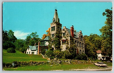 #ad Ohio OH Mac O Chee Castle At West Liberty Ohio Vintage Postcard Unposted $4.93