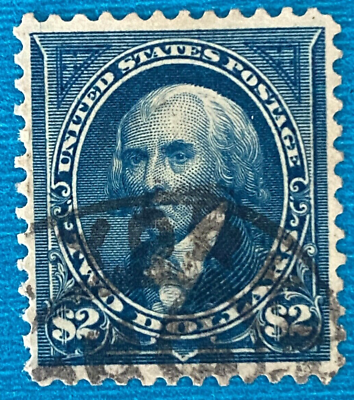 #ad US Stamps Scott #277 Madison 1895 2 Dollar 2022 PSAG GC VF 80 quot;usedquot; $270.00