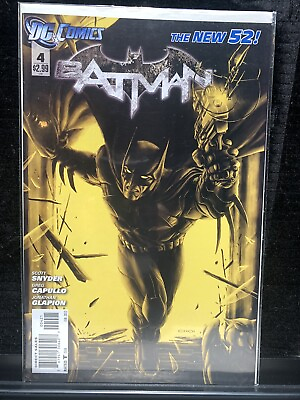 #ad Batman #4 VF DC 2012 Mike Choi 1:25 Variant Combined Shipping Available $19.99