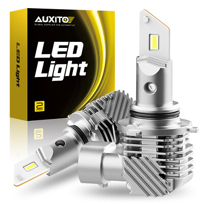 #ad AUXITO 9005 HB3 LED High Headlight Bulbs Beam 11000LM Super Bright Q10air Series $22.99