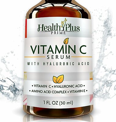 #ad Anti Aging Vitamin C Serum for Face with Hyaluronic Acid 1 oz $13.95