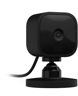 Blink Mini Indoor 1080p WiFi Security Camera with Motion Detection. Black SEALED $23.49