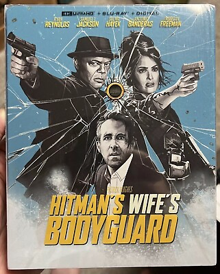 #ad The Hitman#x27;s Wife#x27;s Bodyguard Steelbook 4K UHD BluRay Digital 2021 Sealed $12.50