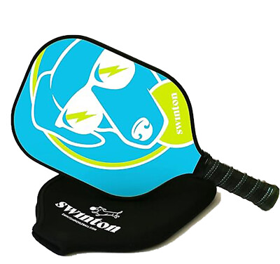 #ad Hero Blue Dog Pickleball Paddle by Swinton USA Pickleball Approved $62.00