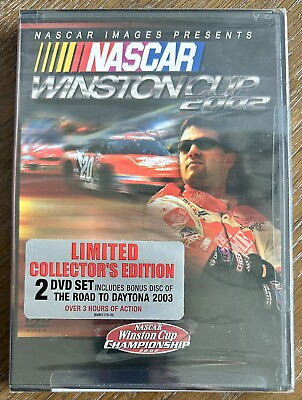 #ad NASCAR Winston Cup 2002 Limited Collector’s Edition 2 DVD Set “NEW” Free Samp;H $10.52