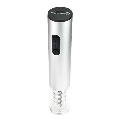 #ad Brentwood Portable Electric Wine Bottle Opener in Silver $65.92