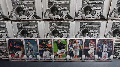 #ad 2023 Bowman Baseball Complete Paper Base Set Rookies amp; Vets 100 Cards $10.95