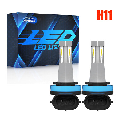 #ad For Chevy Tahoe 2007 2020 H11 H8 LED Headlight Bulbs Low Beam Xenon White 2pcs $39.99