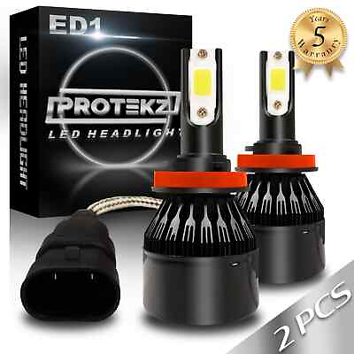 #ad CREE 9006 HB4 1500W LED Headlight Protekz Kit Bulb 6500K High Power vs 120w HID $34.28