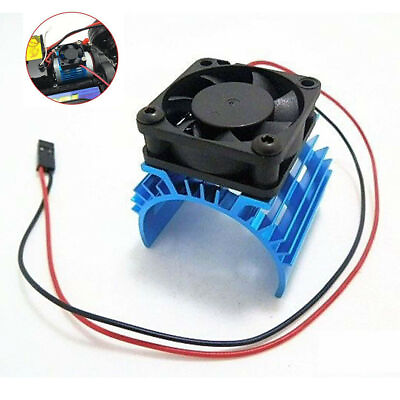 #ad #ad Aluminum Heat sink with 5V Cooling Fan for RC 1 10 Car 540 550 3650 Size Motor $8.55