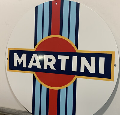 #ad Vintage Style Martini Racing Oil Gas Steel Quality Sign $55.00