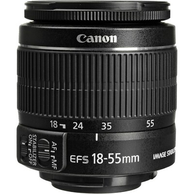 #ad Open Box Canon 2042B002 EF S 18 55mm f 3.5 5.6 IS II Lens $85.00