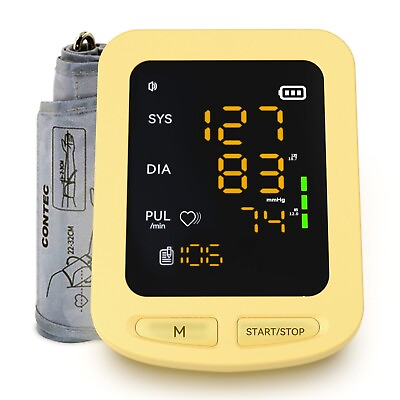#ad #ad CONTEC color Electronic Sphygmomanometer Blood Pressure MachineNIBP machine $28.99
