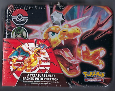 #ad NEW Pokemon Fall Collector#x27;s Chest Tin Fall 2023 $25.10