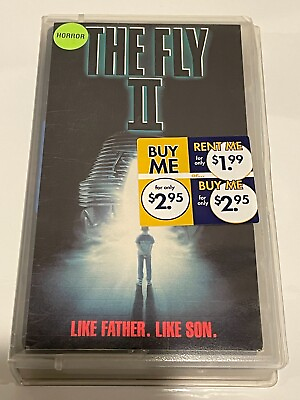 The Fly II 2 VHS 1989 CBS FOX NTSC Cult Horror Movie C $26.99