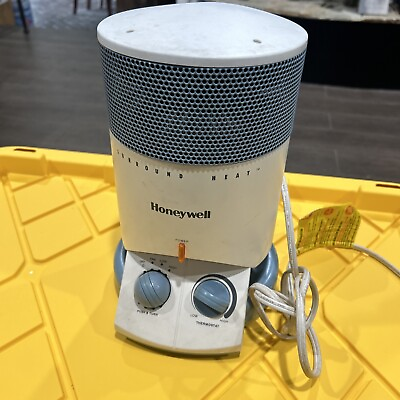 #ad Honeywell HZ 2200 360 White Light Blue Mini Heater Tower Tested $42.00