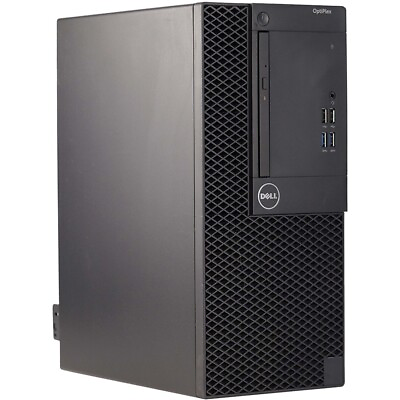 #ad Dell PC Desktop i5 Tower Computer 16GB RAM 2TB HDD Windows 10 Wi Fi DVD RW $149.98