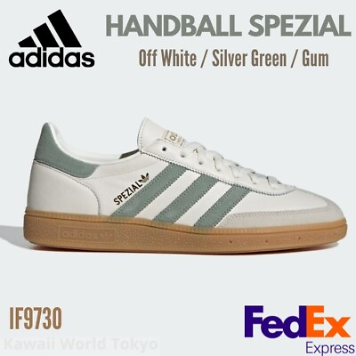 #ad Adidas Originals HANDBALL SPEZIAL Off White Silver Green IF9730 Unisex shoes NEW $150.00