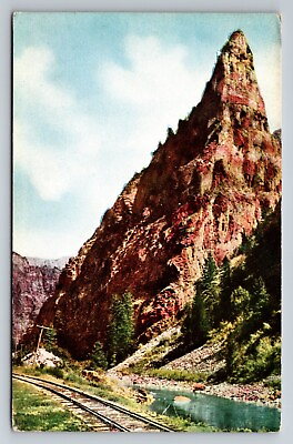 #ad Black Canon Colorado Currecanti Needle Vintage Unposted Postcard $7.00
