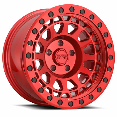 #ad 5 17 Inch Red Wheels Rim Black Rhino PRIMM PRM 17x9quot; 18 FOR Jeep Wrangler JL JK $1565.00