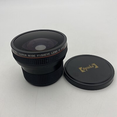 #ad Opteka Super Wide Fisheye Lens .20x for Canon $24.90