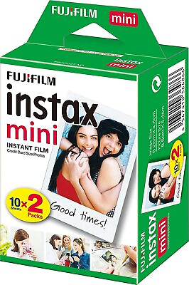 #ad Fujifilm Instax Mini Twin Pack 20 shots Instant Film for 50s 7s 8 90 Camera $14.99