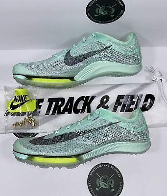 #ad Nike Air Zoom Victory Track Spikes Mens Size 9 Mint Foam Volt DR9908 300 NEW $89.99