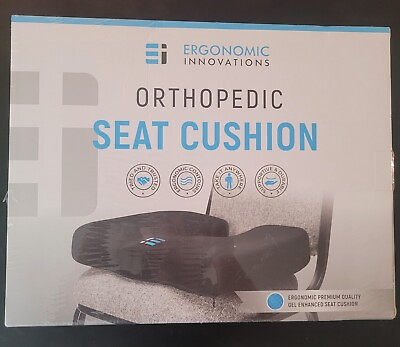 #ad Orthopedic Memory Foam Chair Seat Cushion $10.00