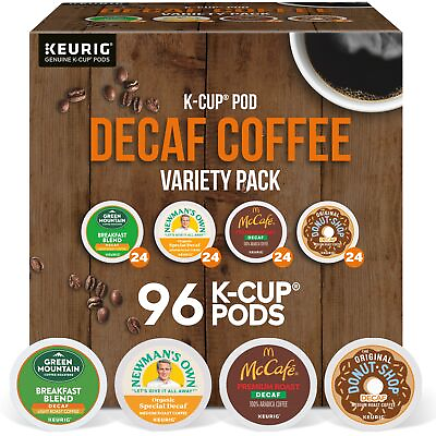 #ad Keurig Decaf Coffee Variety Pack Keurig K Cup Pods 96 Count $39.99