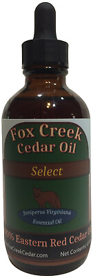 #ad 4oz Cedar Oil Bottle Essential Eastern Red Cedar Wood juniperus virginiana $16.99