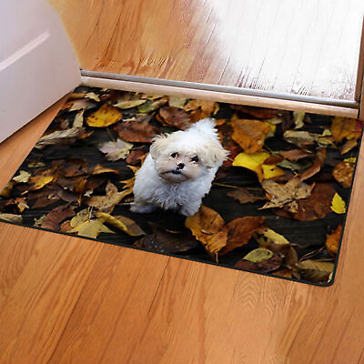 #ad Carpet Reusable Colorfast Non slip Flannel Floor Mat Portable $13.79