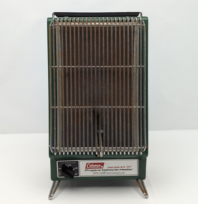 #ad Coleman Camping Propane Catalytic Heater 2000 4000 BTU Vintage $39.93