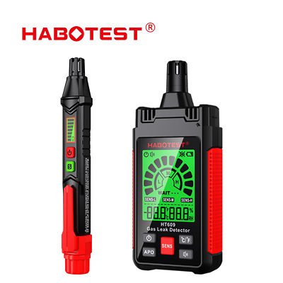 #ad HABOTEST HT609 HT59 Natural Gas Propane Leak Detector Portable Tester Carbon $12.99