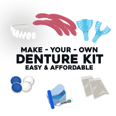 #ad Make Your Own Denture Kit Easy and Affordable $91.00