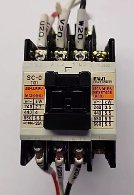 #ad FUJI ELECTRIC SC 0 13 Magnetic Contactor with Warranty amp; Free Shipping $49.99