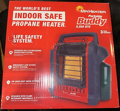 #ad Mr Heater F232000 MH9BX Portable Buddy Heater $49.89