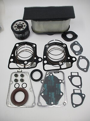 #ad Genuine Kawasaki FR691V FS691V Engine Rebuild Kit Both Cylinders. Piston Rings $225.99