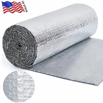 #ad Reflective Foil Insulation Bubble Roll Reflectix 48 inch wide Heavy Duty 100FT $139.99
