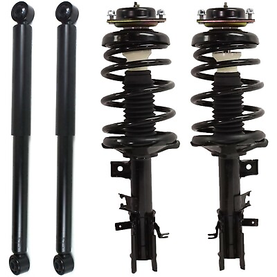 #ad Loaded Struts For 1999 2001 Nissan Pathfinder Front and Rear Left and Right 4WD $225.09