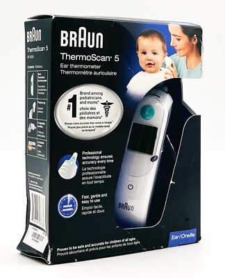 #ad Braun IRT6020 Thermoscan 5 Ear Thermometer C $24.95
