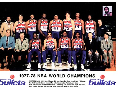 #ad Washington Bullets Collector Lot $30.00