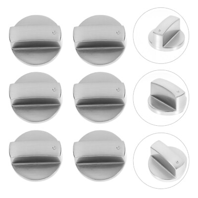 #ad 6 Pcs Stove Metal Knob Universal Oven Knobs Gas Replacement Switch $13.25