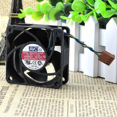 #ad 1PC NEW AVC 6025 12V 0.26A four wire DS06025R12UP005 Heat dissipation fan #LD $13.02