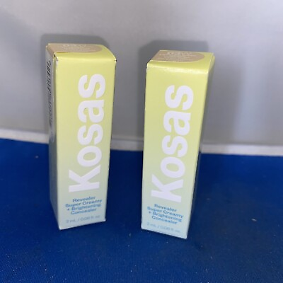 #ad {K2} 2x Kosas Mini Revealer Super Creamy Brightening Concealer 03W Light $16.00